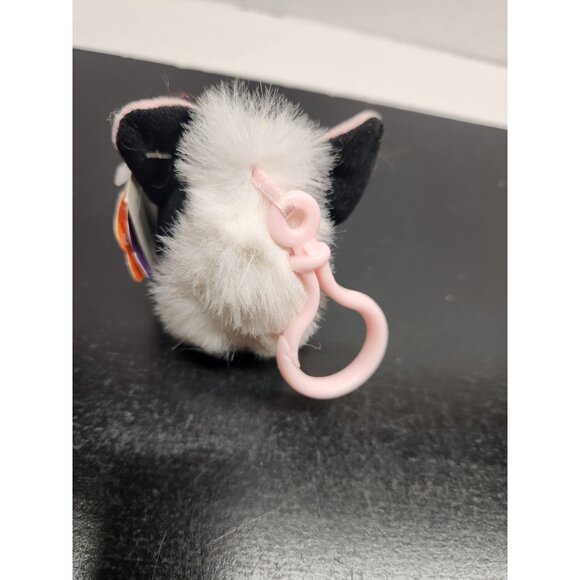 Tiger Electronics Mini Furby Plush Keychain With Clip - Tested - Works - Picture 3 of 9